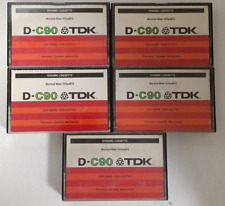 Lotto 5x TDK D-c 90 1979