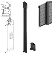 COSTA 170 CM MECCANICA SICUREZZA PER AUTOMAZIONE CANCELLO CANCELLI SCORREVOLI