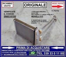 RADIATORE INTERNO CLIMA RISCALDAMENTO FIAT PANDA 3 LANCIA Y YPSILON 3 + ALTRI