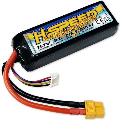 Speed hspli016 lipo 2300 - h-speed,