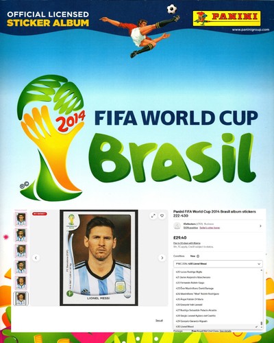 Album figurine panini mondiali - panini,
