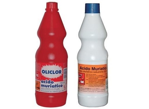 Acido muriatico lt - 33%,