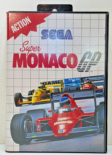 Super monaco sega master - monaco, gp