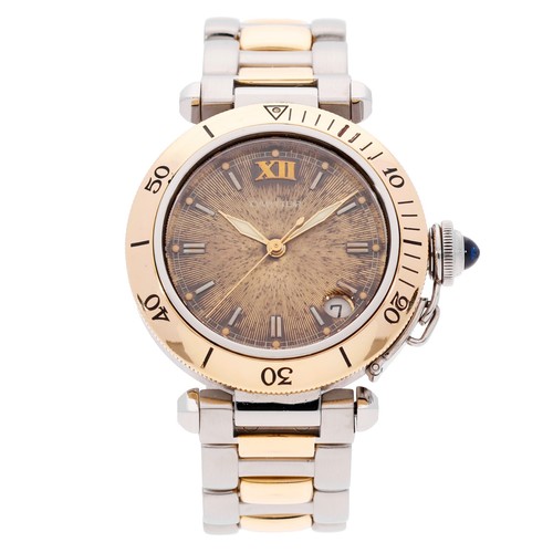 Cartier pasha acciaio oro - cartier, acciaio/oro