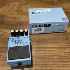 Pedale BOSS CH-1 SUPER Chorus etichetta rosa Taiwan ottimo come nuovo