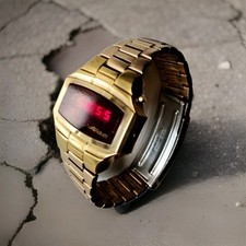 VINTAGE 1975  Quarzo Wittnauer LED  OTTIMO