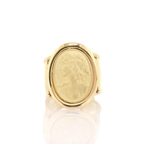 Anello donna cammeo oro - cammeo,