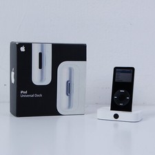 Apple Ipod Universal Dock A1153 + Ipod nano prima generazione nero 4gb custodia