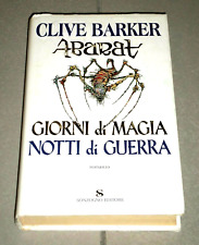 Clive Barker "ABARAT - GIORNI DI MAGIA NOTTI DI GUERRA" Sonzogno Prima edizione