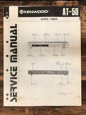 Kenwood AT-50 Timer Manuale di servizio *Originale*