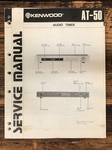 Kenwood timer manuale di - timer,