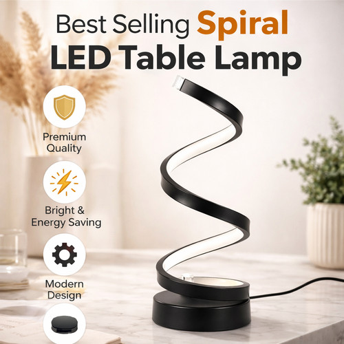 Lampada tavolo spirale - da,
