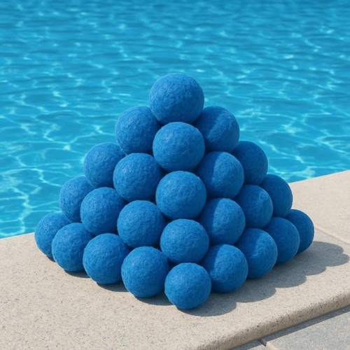 Palline filtranti per piscina - palline,
