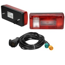 2x Luci fanali posteriori per camion rimorchio autocarro roulotte luce stop 12V