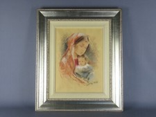 QUADRO DIPINTO SU CARTONCINO