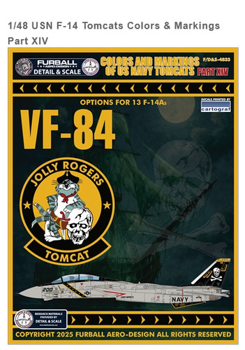 Adesivi furball usn f 14 - usn, f-14