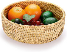 Cesto Rotondo in Rattan