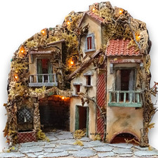 Presepe 40x50x60 Gruppo Case