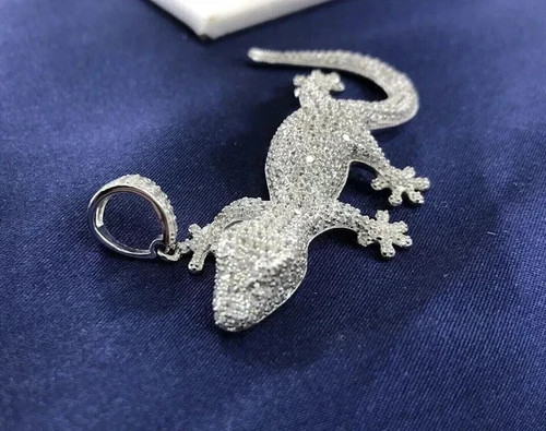 Ciondolo lucertola uomo - ciondolo, 3ct