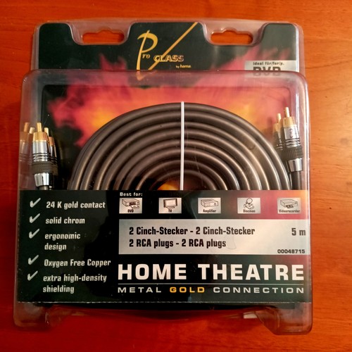Cavi home theatre metal gold - theatre,