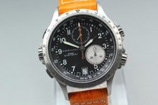 [Quasi come nuovo +] Orologio da uomo al quarzo Hamilton Khaki Aviation ETO H...