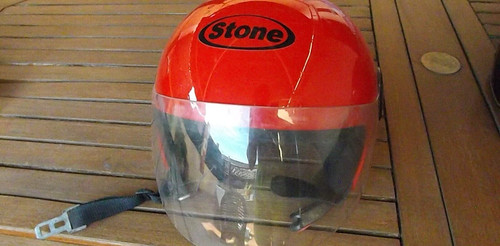 Casco scoter aperto stone - casco, aperto-stone