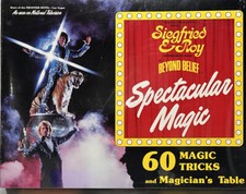 Magia spettacolare Siegfried & Roy 1982 vintage nuova in confezione originale