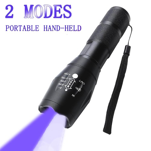 Lampada torcia luce - lampada, nera