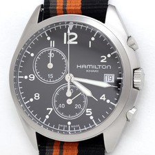 Hamilton Khaki Aviation Pilot Pioneer H76552933 Orologio Cronografo Quarzo Uomo s