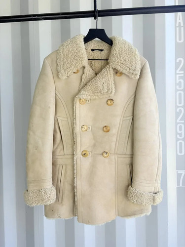Rare gucci shearling suede - rare,