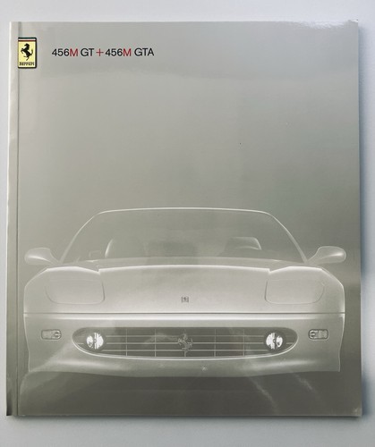 Ferrari 456m brochure gta - gt, +
