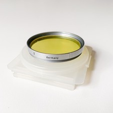 Filtro Giallo Leitz Leica diametro 40 mm usato - yellow filter 
