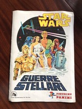 Album Figurine STAR WARS GUERRE STELLARI Ed. Panini 1977 Incompleto
