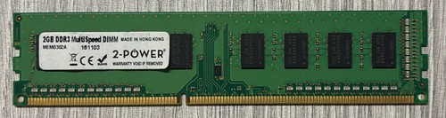 Dimm power 2gb - 2gb, 1600mhz