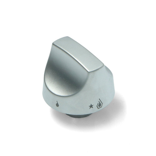 Manopola argento piano cottura