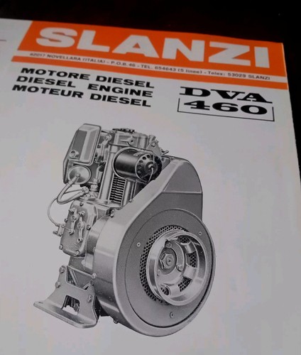Slanzi motoren motore dva 460 - slanzi,