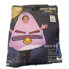 Costume Halloween Angry Birds Viola Lazer Laser Bird Unisex Bambini NUOVO