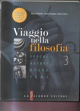 VIAGGIO NELLA FILOSOFIA 3 EPOCHE AUTORI OPERE TEMI 2004 PALUMBO EDITORE OTTIMO