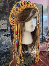 Cappello Regae Rete Uncinetto