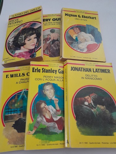 Libro giallo mondadori - libro,