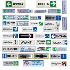 ETICHETTA ADESIVA SEGNALETICA
