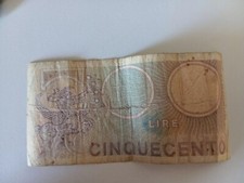 500 LIRE DI CARTA