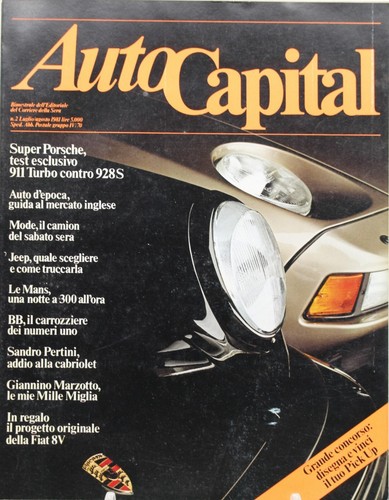 Rivista auto capital porsche - rivista,