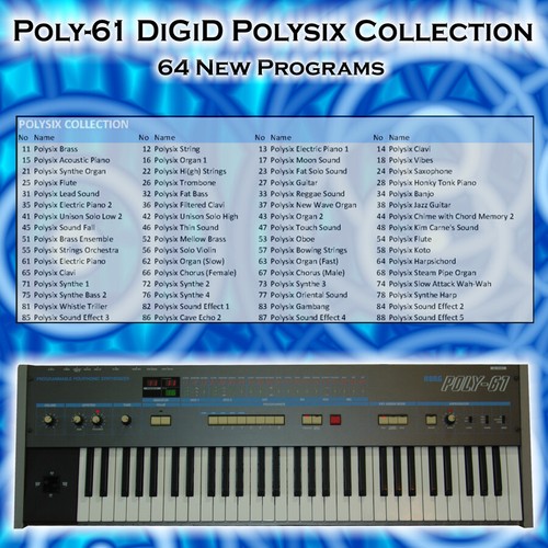 Collezione korg poly digid - collezione, poly-61