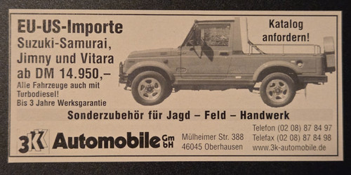 Suzuki samurai jimny - suzuki, &