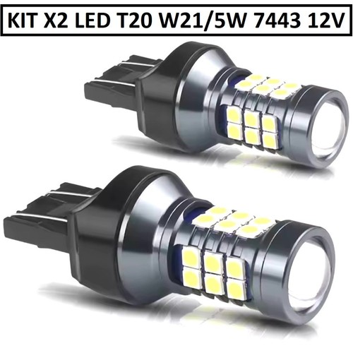 Coppia lampadine t20 - lampadine, w21/5w