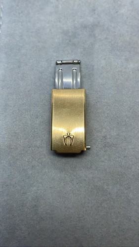 Fibbia acciaio bulova oro - fibbia,