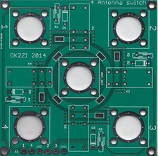 Interruttore antenna 4:1 RF