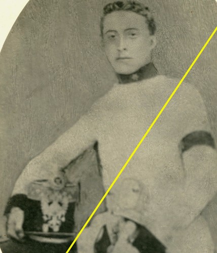 Cdv grande ritratto regno - ritratto,