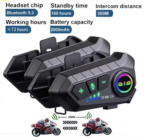 Coppia interfono per - per, casco
